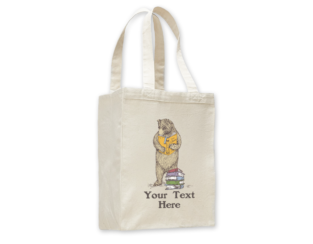 SF Mercantile Book Bear Custom Totes