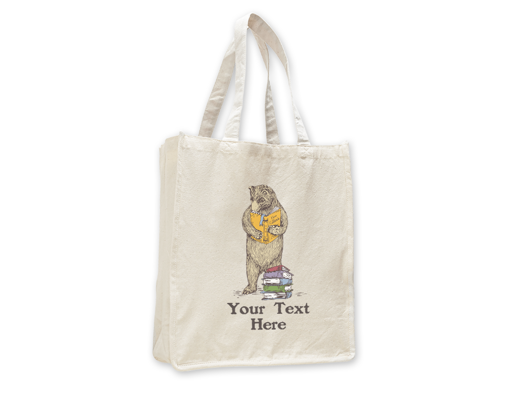 SF Mercantile Book Bear Custom Totes