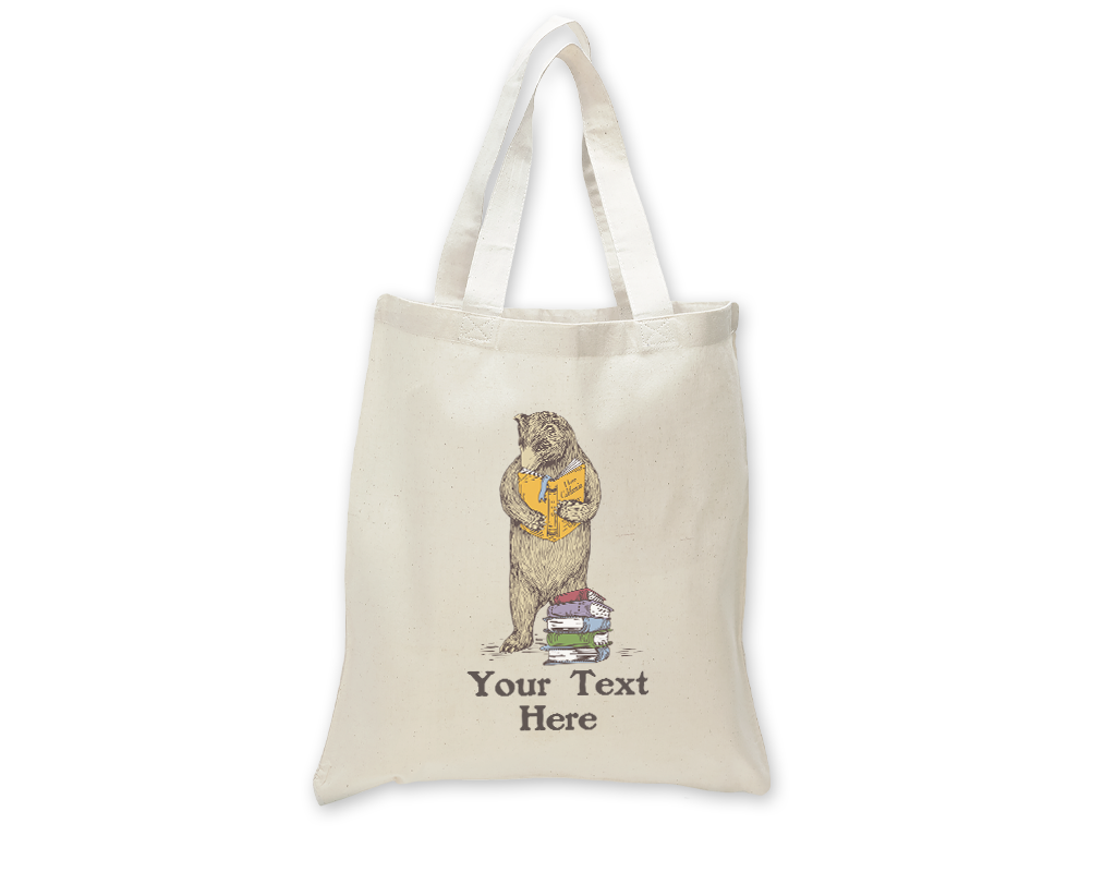 SF Mercantile Book Bear Custom Totes