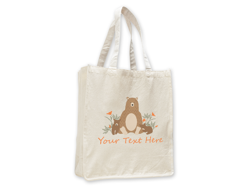 SF Mercantile Bear Family Custom Totes