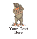 SF Mercantile Produce Bear Custom Totes