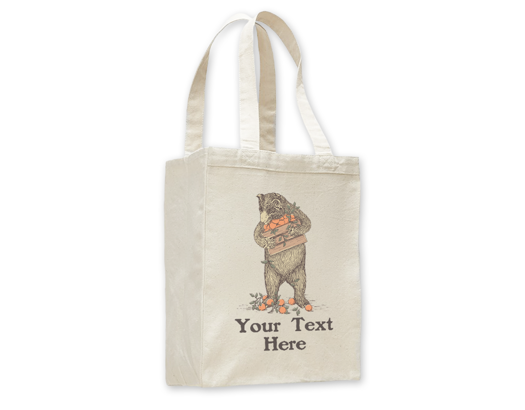 SF Mercantile Produce Bear Custom Totes
