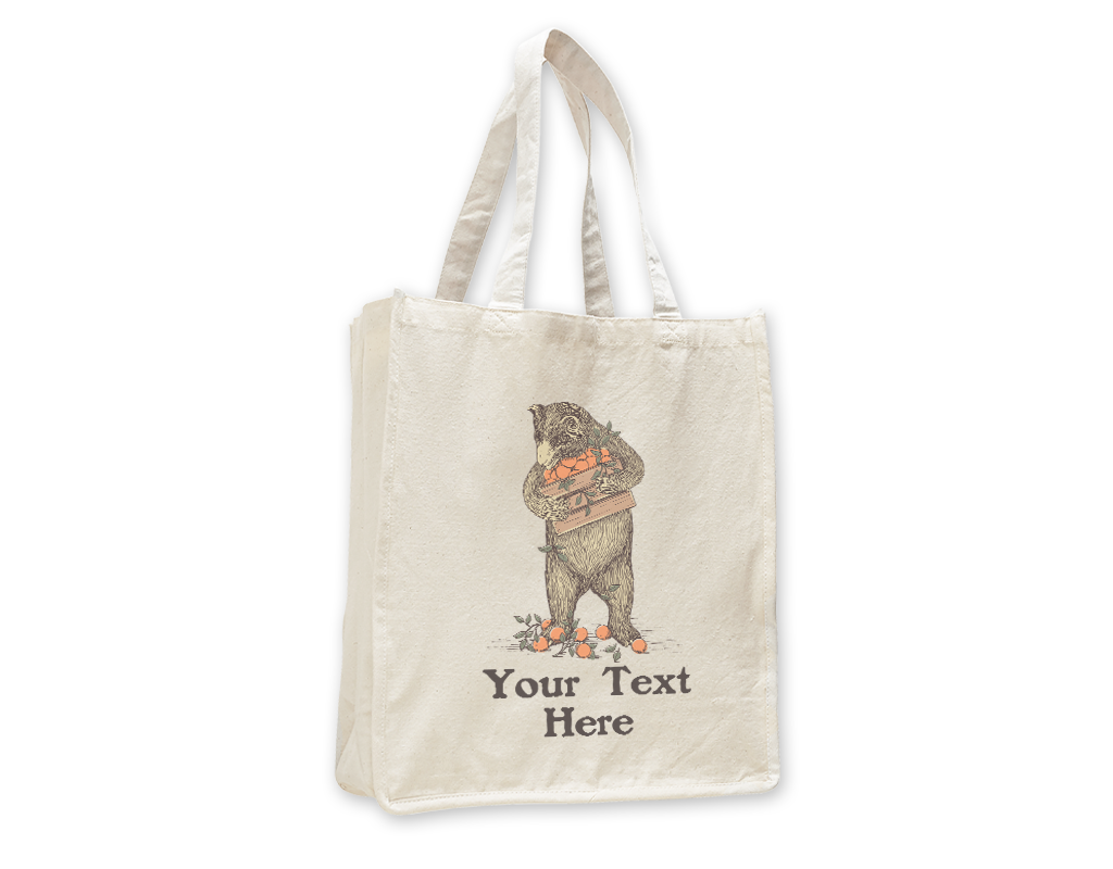 SF Mercantile Produce Bear Custom Totes