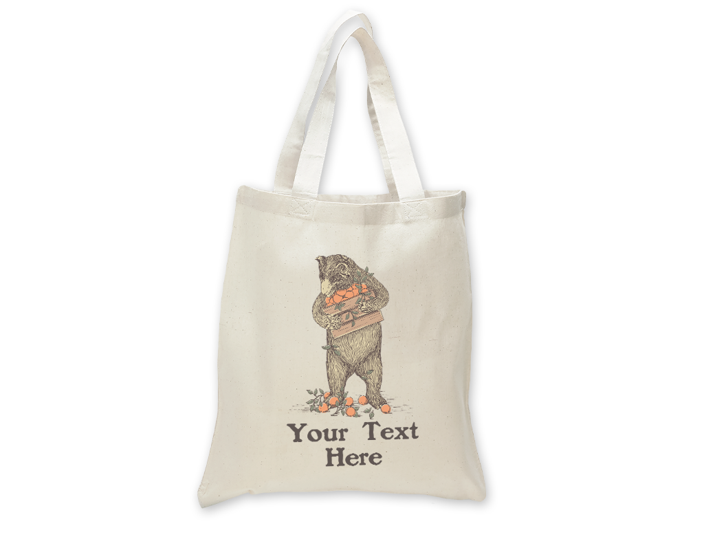 SF Mercantile Produce Bear Custom Totes