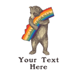 SF Mercantile Pride Bear Custom Totes
