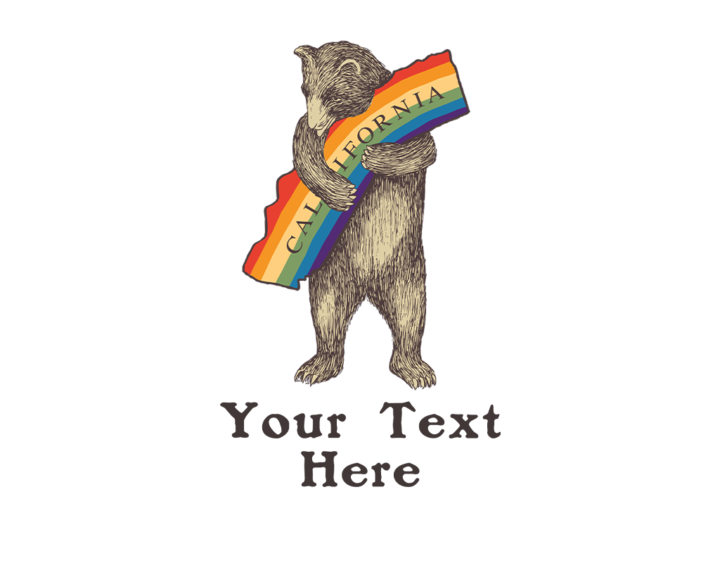 SF Mercantile Pride Bear Custom Totes