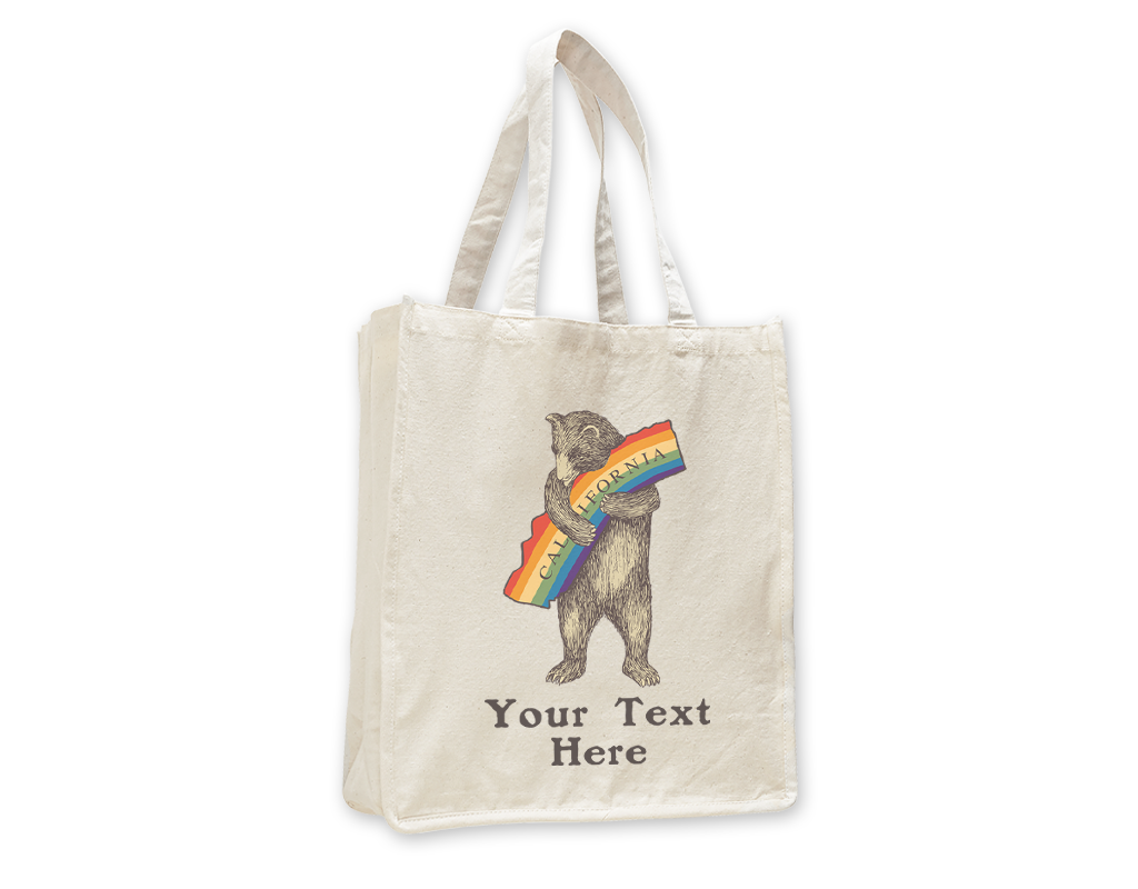 SF Mercantile Pride Bear Custom Totes