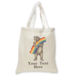 SF Mercantile Pride Bear Custom Totes