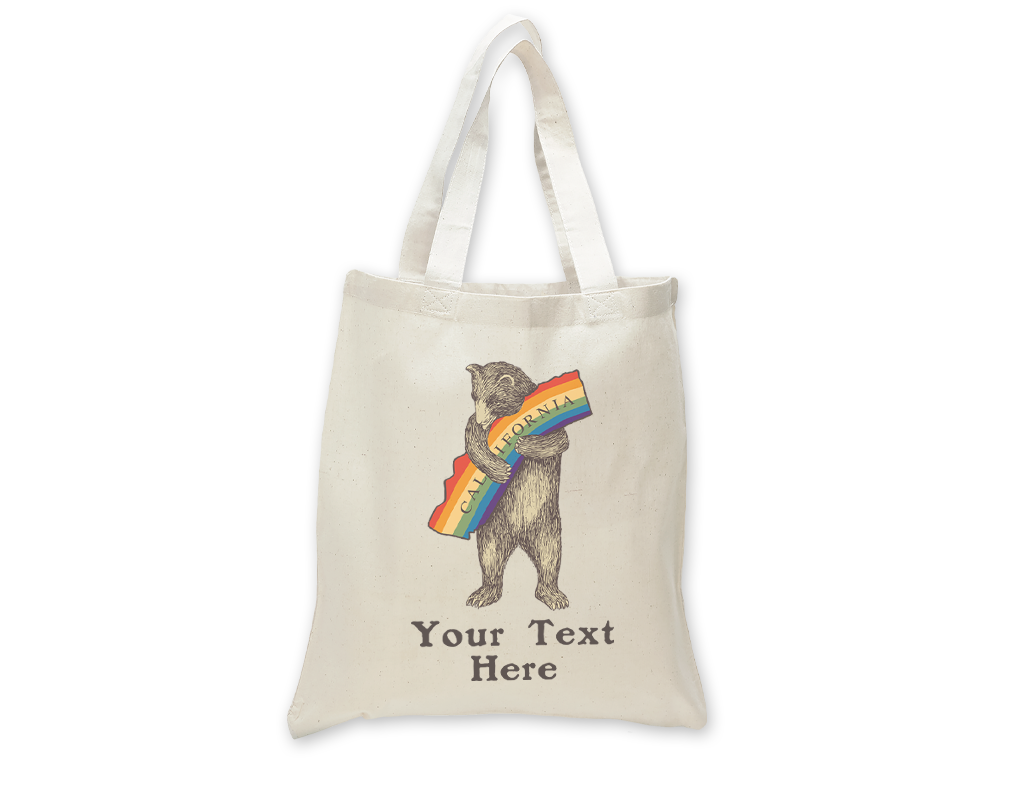 SF Mercantile Pride Bear Custom Totes