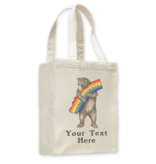 SF Mercantile Pride Bear Custom Totes