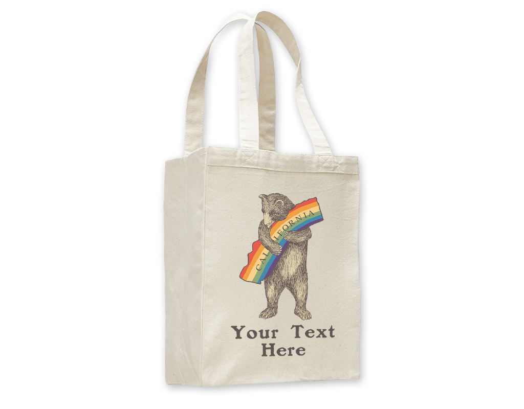 SF Mercantile Pride Bear Custom Totes