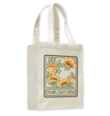 SF Mercantile Nouveau Poppies Custom Totes