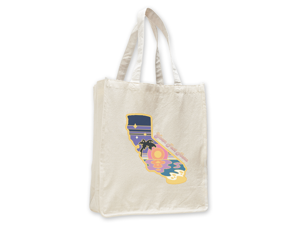 SF Mercantile Retro Sunset Custom Totes