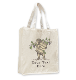 SF Mercantile Wine Bear Custom Totes