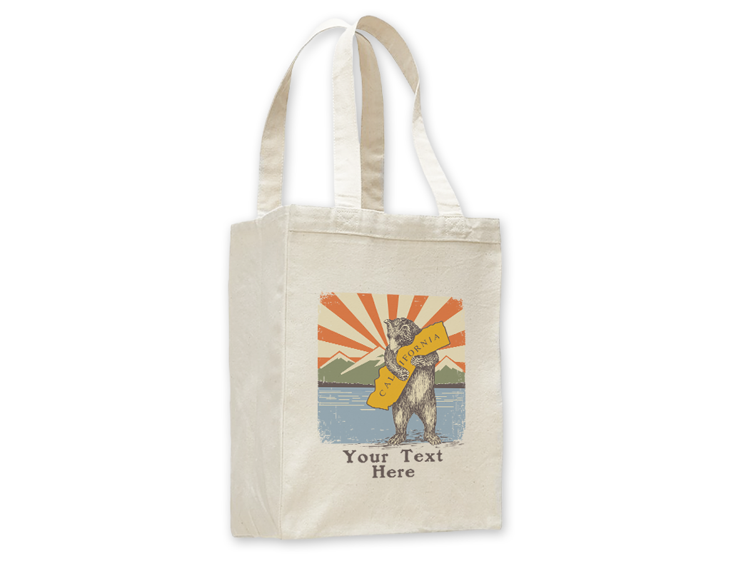 SF Mercantile Mountain Bear Custom Totes