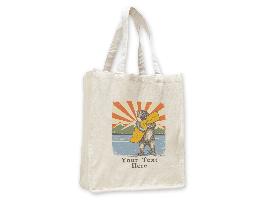 SF Mercantile Mountain Bear Custom Totes