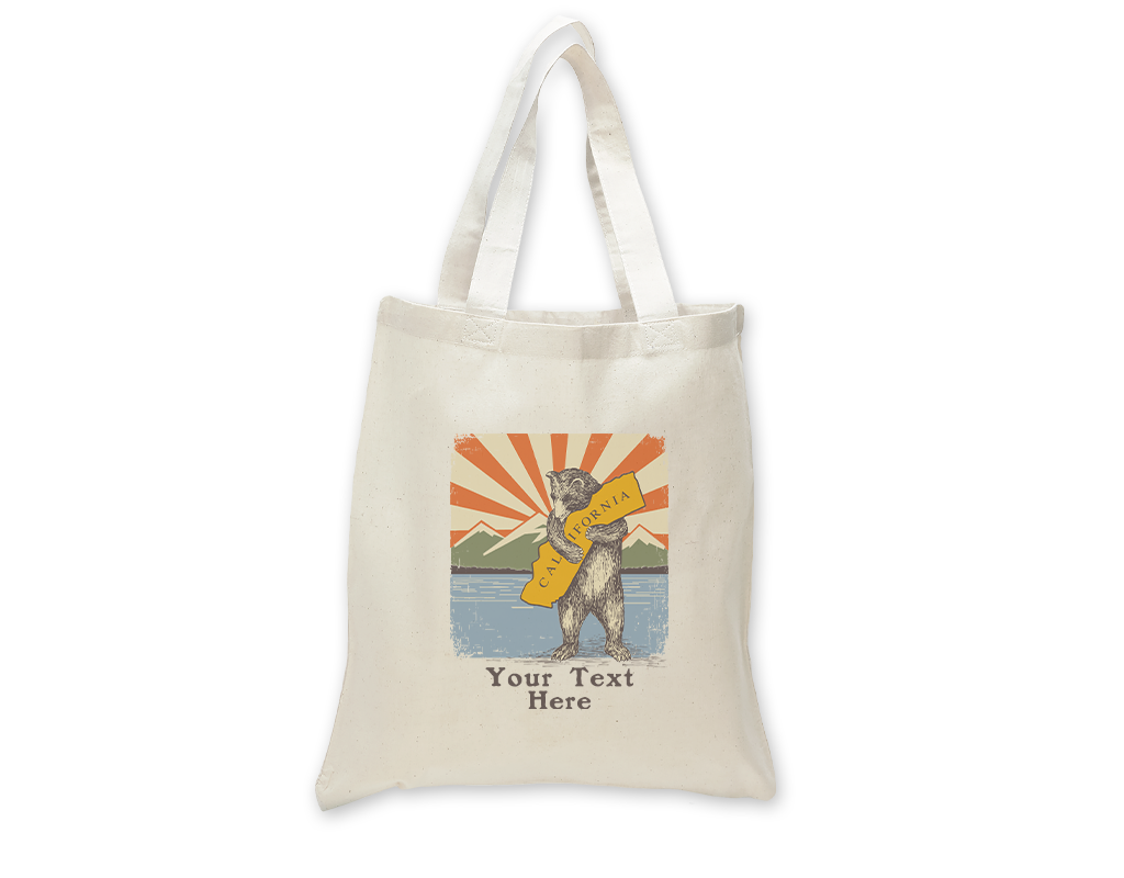 SF Mercantile Mountain Bear Custom Totes