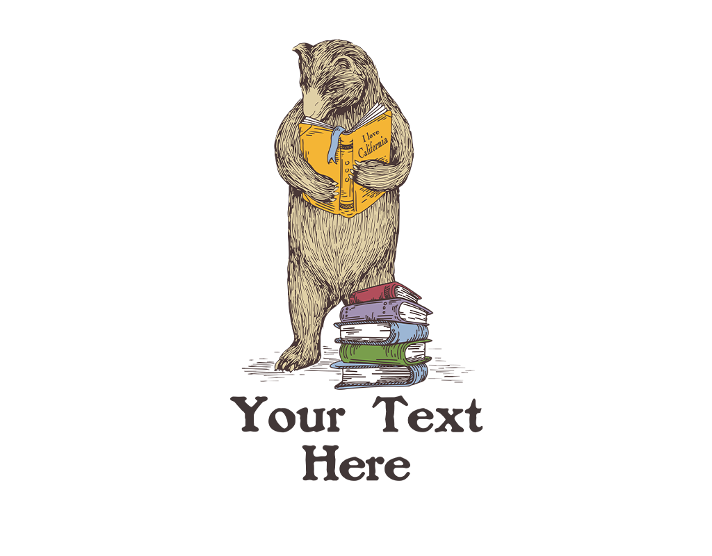SF Mercantile Book Bear Custom Onesie