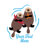 SF Mercantile Sea Otters Custom Kids Tee