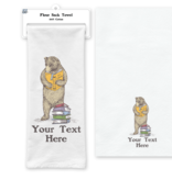 SF Mercantile Book Bear Custom Flour Sack Towel