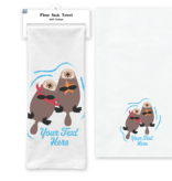 SF Mercantile Sea Otters Custom Flour Sack Towel