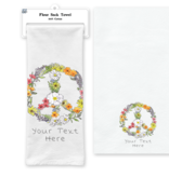 SF Mercantile Floral Peace Custom Flour Sack Towel