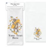 SF Mercantile Poppy Bear Custom Flour Sack Towel