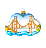 SF Mercantile 50% Off was $18.95 - Golden Gate Bridge Glass Mold Ornament