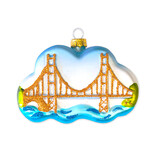 SF Mercantile Golden Gate Bridge Glass Mold Ornament