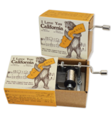 Music Box/Hurdy Gurdy "I Love You California"