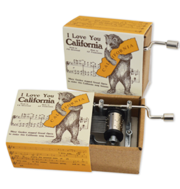 Music Box/Hurdy Gurdy "I Love You California"
