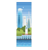 SF Waterfront Horizons Magnet, 1.5x4.5