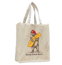 CA Firefighter Large Shopping Tote