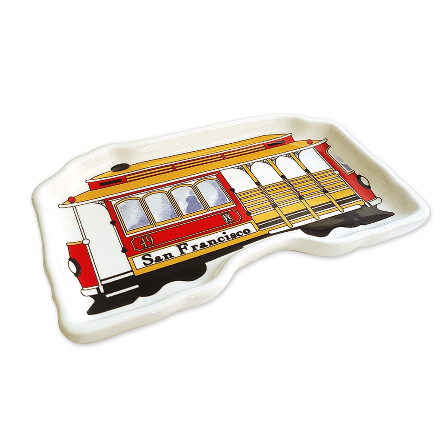SF Mercantile SF Cable Car Trinket Tray