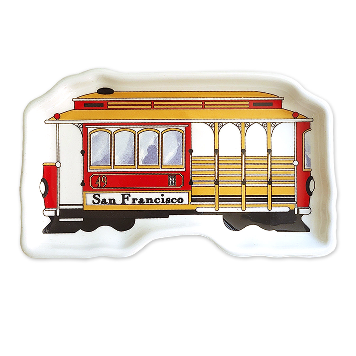SF Mercantile SF Cable Car Trinket Tray