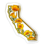 SF Mercantile CA State w/ Poppies Trinket Tray
