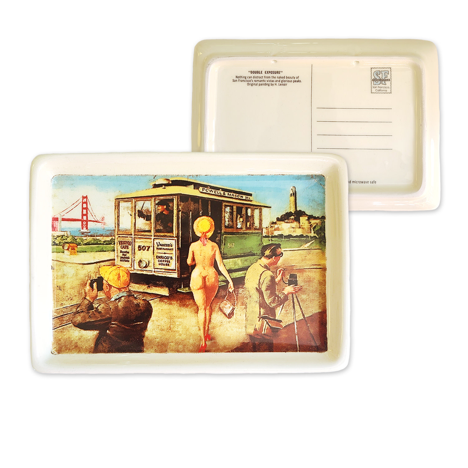 SF Mercantile Double Exposure Trinket Tray