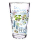 SF Mercantile City by the Bay Pint Glass