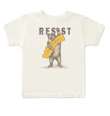 SF Mercantile RESIST CA Bear Kid's Tee, Cream