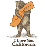 CA Bear Hug Unisex Tee, Navy Frost