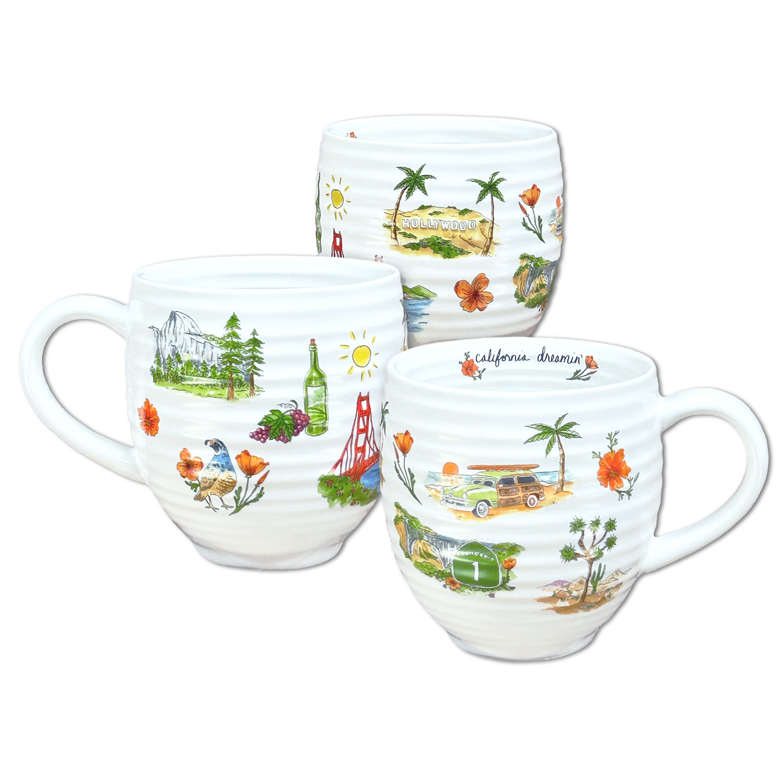 SF Mercantile California Dreamin' Ceramic Mug