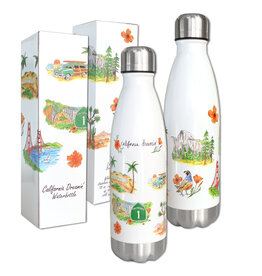 SF Mercantile California Dreamin' Stainless Steel Water Bottle