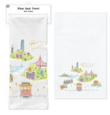 Halfway to the Stars Flour Sack Cotton Tea Towel