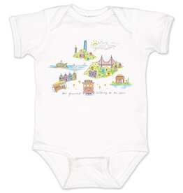 SF Mercantile Halfway to the Stars Onesie
