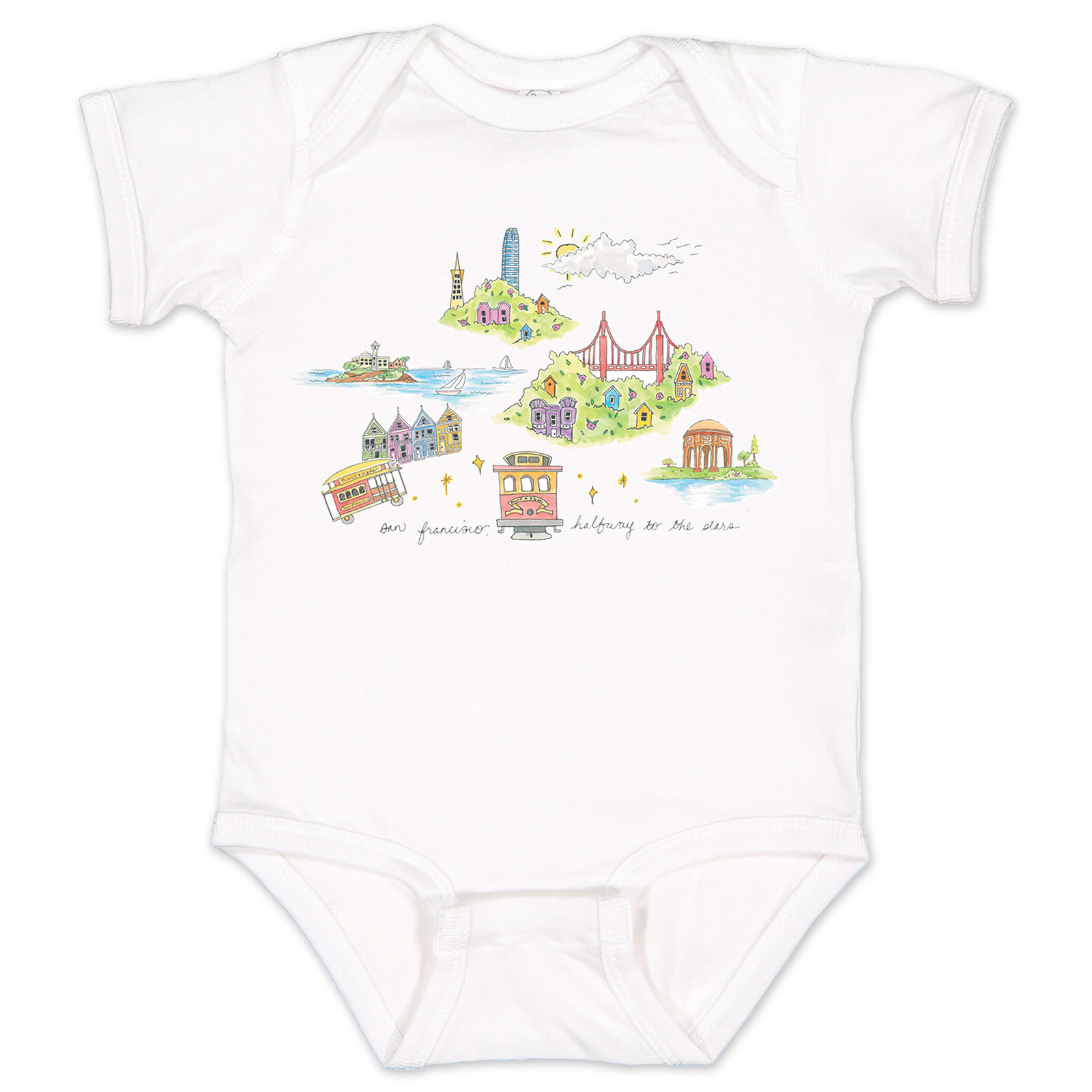 SF Mercantile Halfway to the Stars Onesie