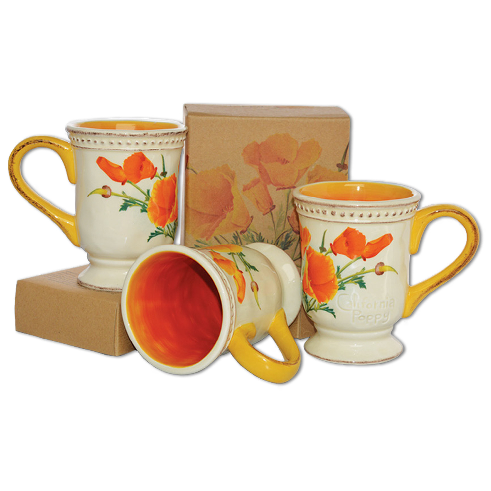 California Poppy Mug