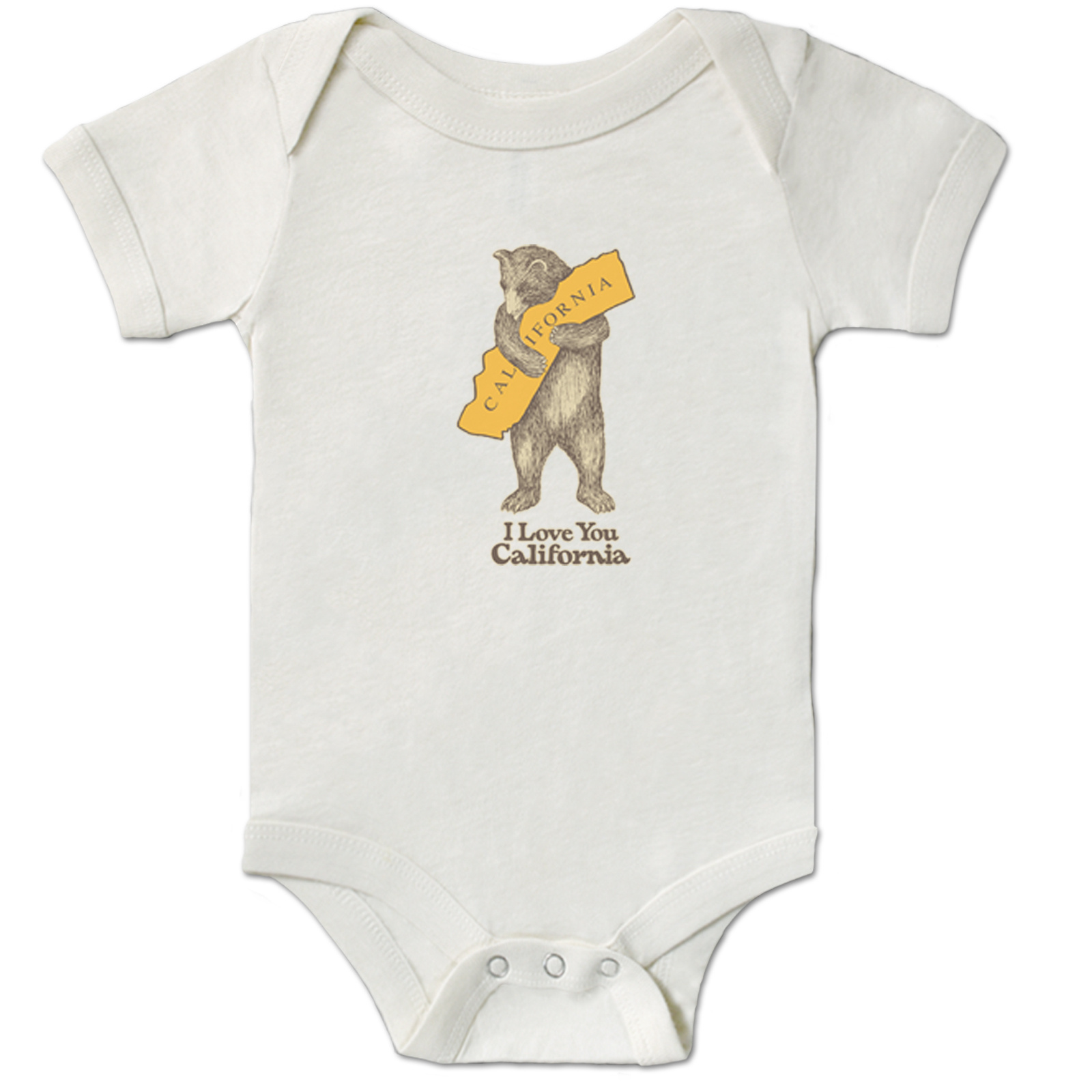 CA Bear Hug Natural Onesie