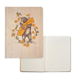 SF Mercantile California Poppy Bear Lined Journal
