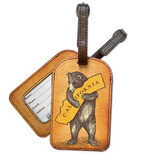 CA Bear Hug Luggage Tag