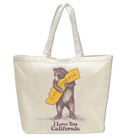 CA Bear Hug Beach Bag/Oversize Tote